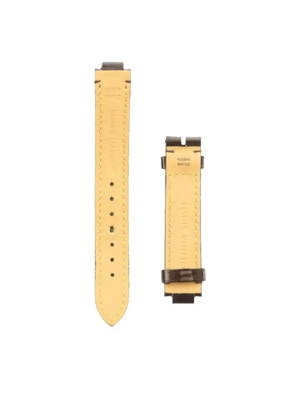 Louis Vuitton Monogram Vernis Tumble Replacement Belt Leather Brown SS